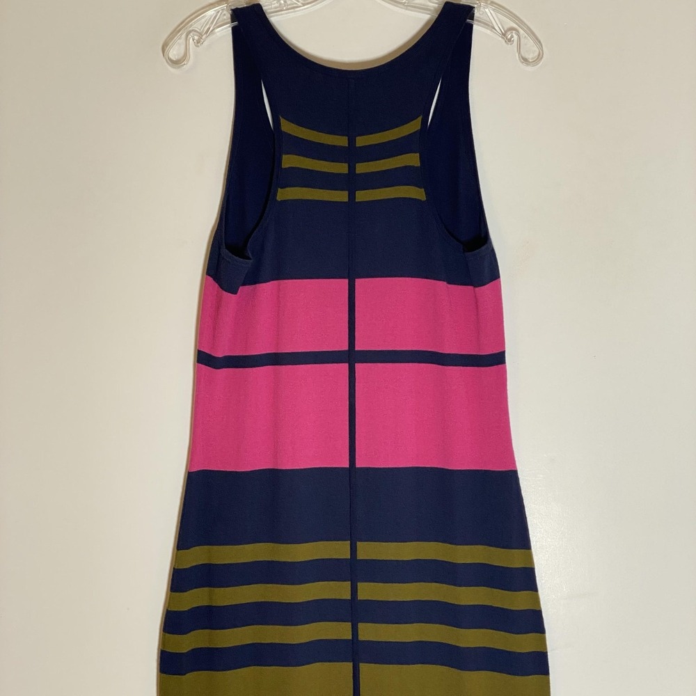 Tommy Bahama Dress Womens Small Blue Stripe Sleeveless Tank Maxi Knit Casual - Picture 11 of 15